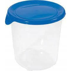 Curver 00564-139-01 Ronda frescura contenedor Fresh and Go, 1.0 L, Transparente/Azul