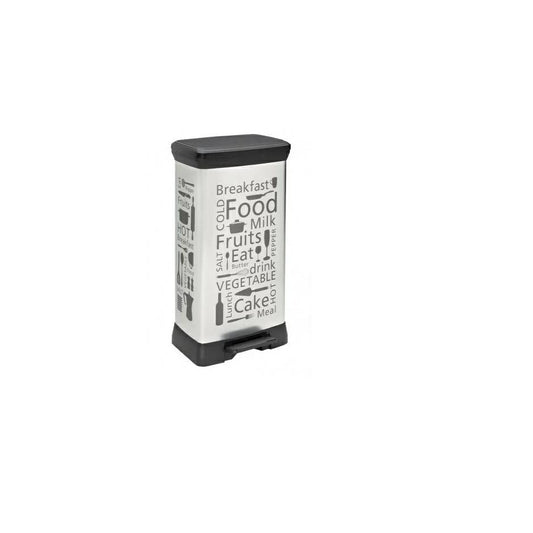 Curver 205873 - Producto de almacenaje para la Cocina, 50L, Color Plateado(version antigua)