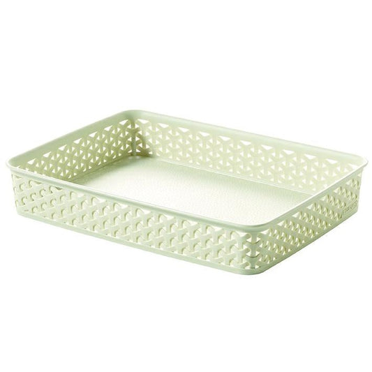 Curver - Bandeja Organizadora A4 MyStyle Rectangular - Color Blanco Roto