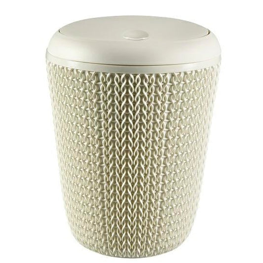 Curver - Bandeja Organizadora Knit A4 4,5L. Rectangular - Color Blanco Oasis