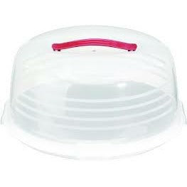 CURVER Cazuela para Tartas, plástico, cremosa, 34,7 x 34,7 x 15,6 cm