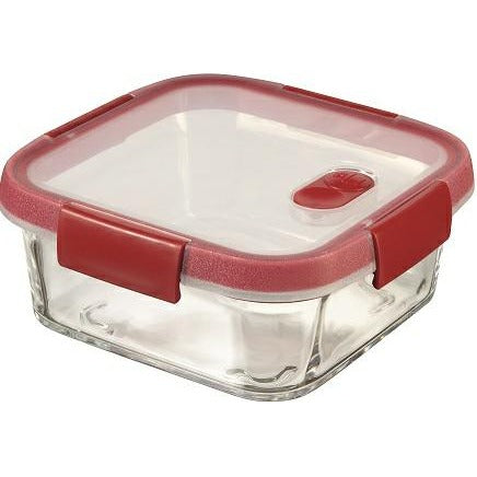 Curver Cook Recipiente de Vidrio para Alimentos con válvula, 0.7 L