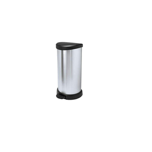 Curver Cubo de Basura con Pedal, Metal, 40 L - Ferrotecnia