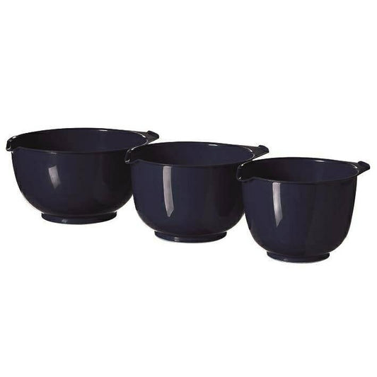 Curver Curver - Juego de 3 cuencos de cocina (1,5/2/2,5 L), color azul marino