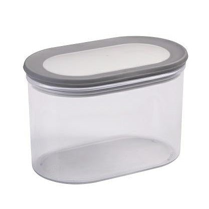 Curver Grand Chef - Bote para alimentos secos 0,8 L, gris/transparente
