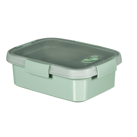Curver Lunch - Recipiente hermetico rectangular 1 L, verde - Ferrotecnia