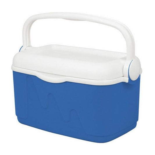 Curver Nevera portátil con asa, Ideal para Camping, Playa, Picnic, Capacidad 10 L, Color Azul