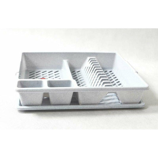 CURVER Oscuro Marmor – Cubiertos de plástico cajón Organizador, ef503708 - Ferrotecnia