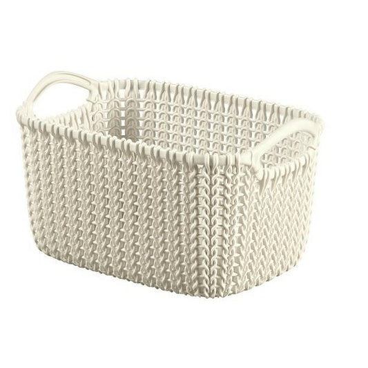 Curver Punto XS 3L Cesta Rectangular Oasis Blanco