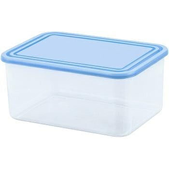 Curver Recipiente para alimentos con tapa, 0,4 L, recipiente de plástico para congelador, lavavajillas, rectangular