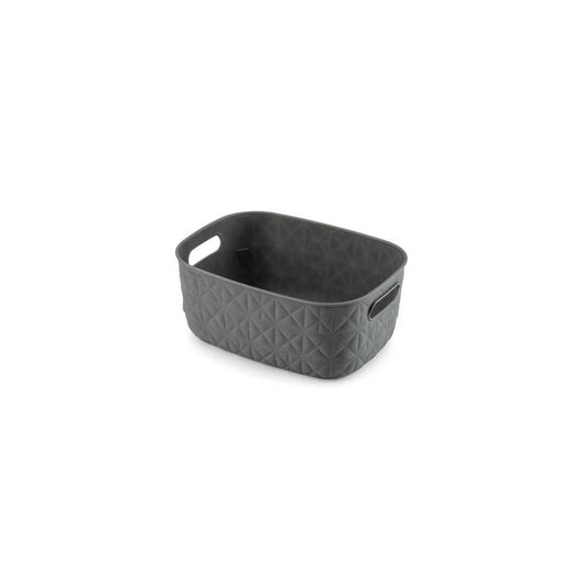 Curver Softex - Cesta multiusos S 4 L, gris oscuro