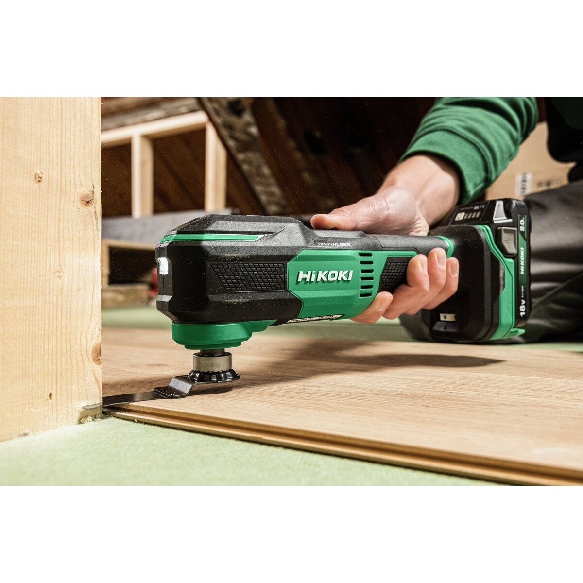 Hikoki CV18DAW2Z - Multiherramienta de batería CV18DAW2Z