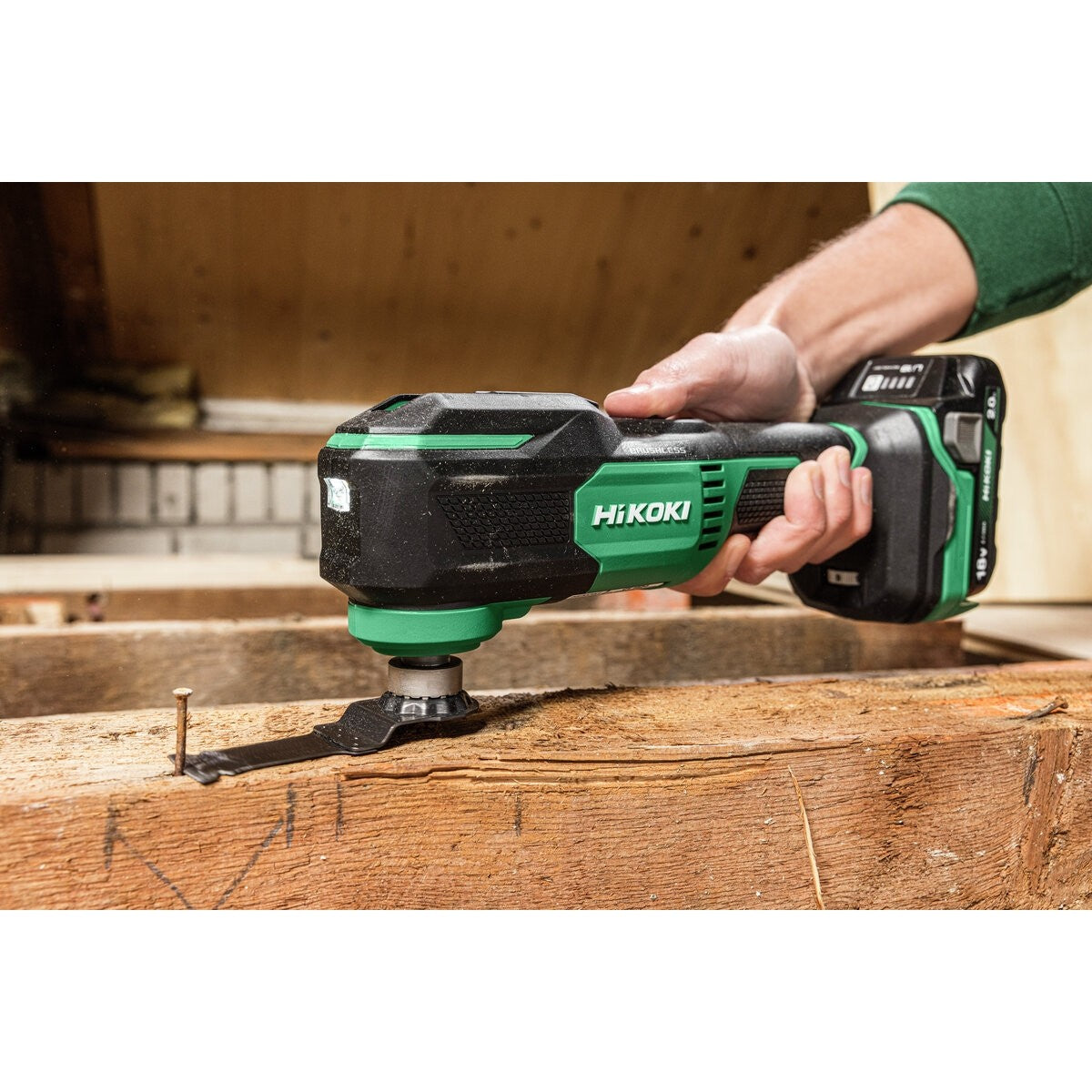 Hikoki CV18DAW2Z - Multiherramienta de batería CV18DAW2Z