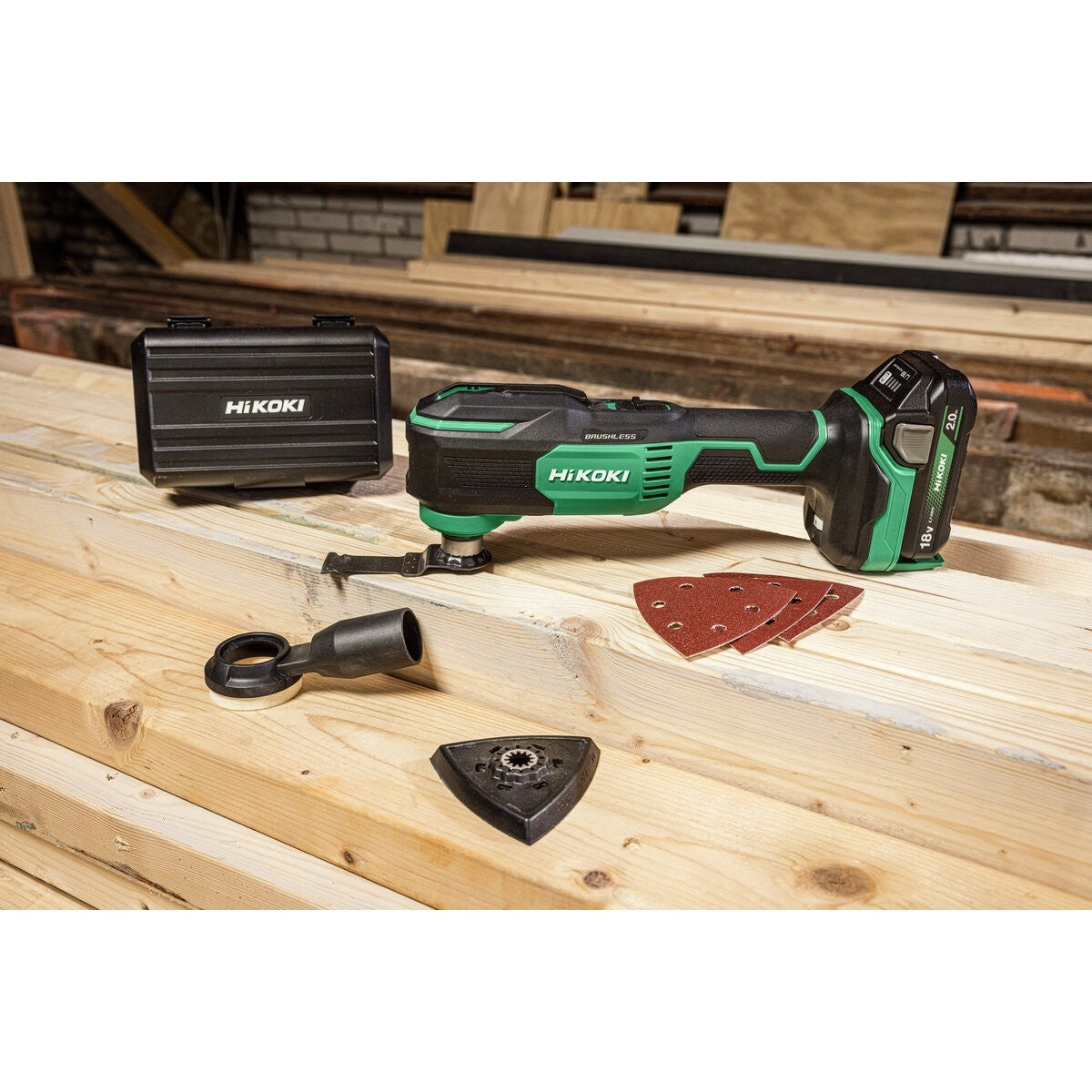 Hikoki CV18DAW2Z - Multiherramienta de batería CV18DAW2Z