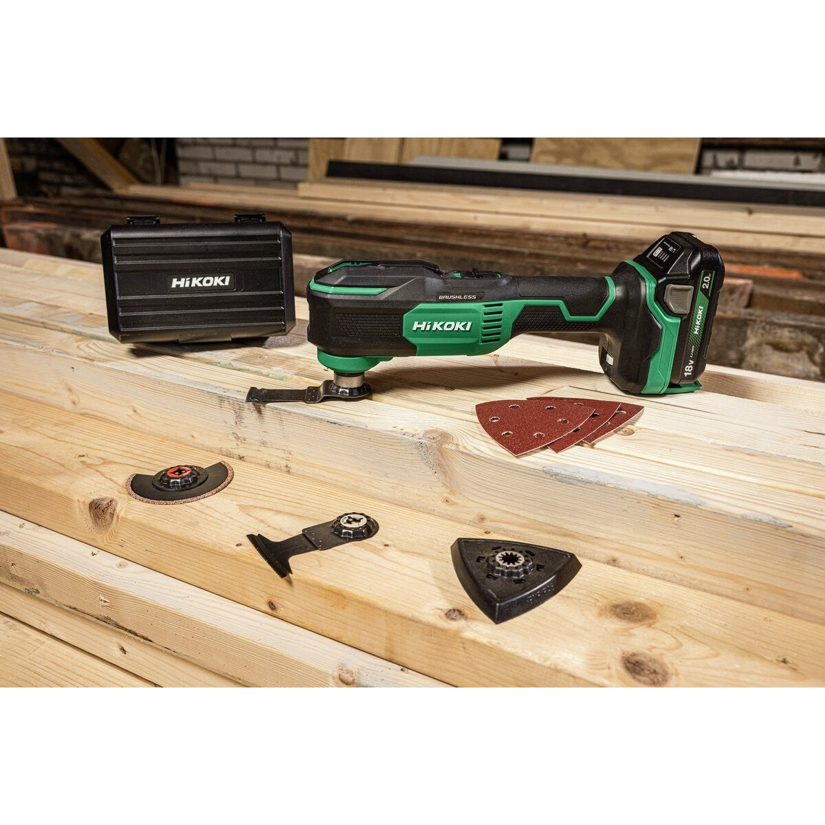 Hikoki CV18DAW2Z - Multiherramienta de batería CV18DAW2Z