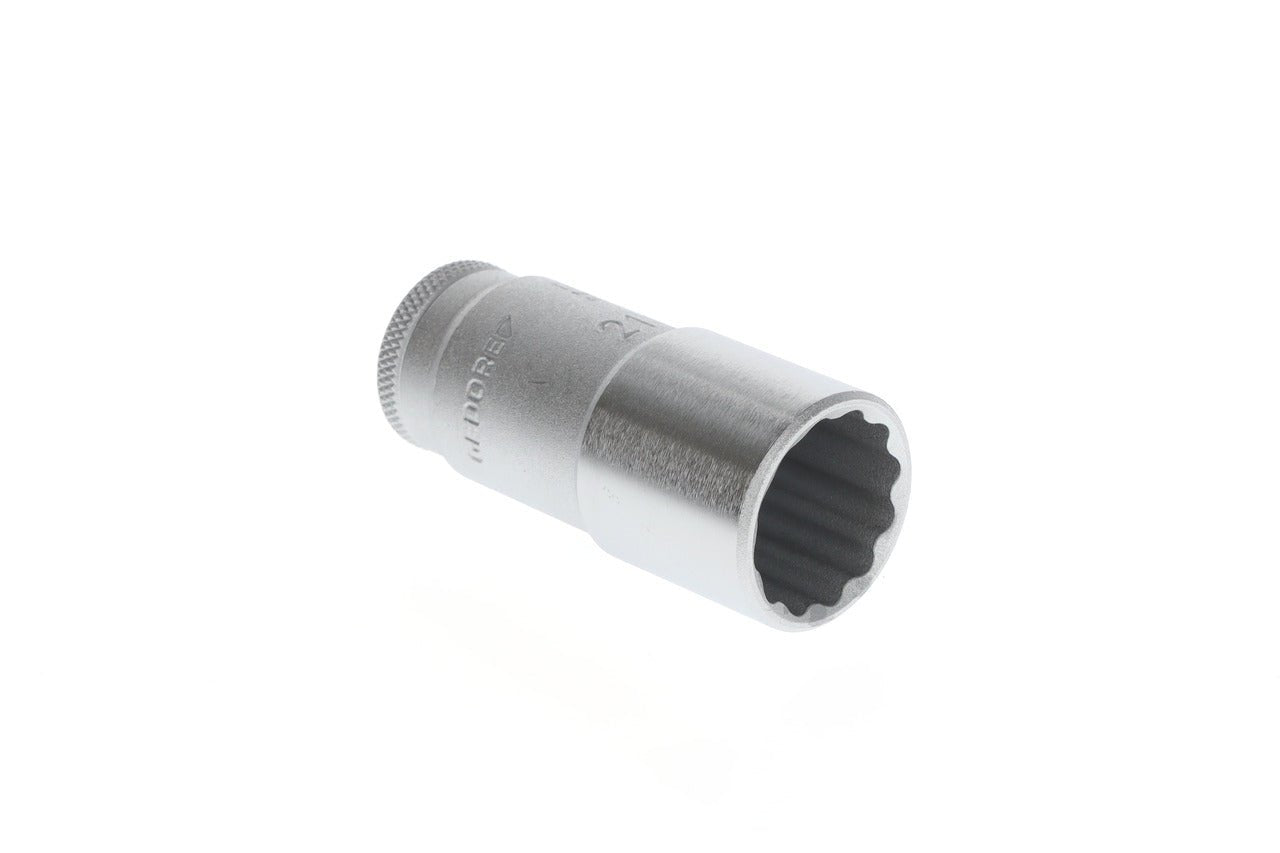 D 30 L - Vasos Unit Drive de 3/8" para tornillos de perfil hexagonal, modelo largo - Ferrotecnia