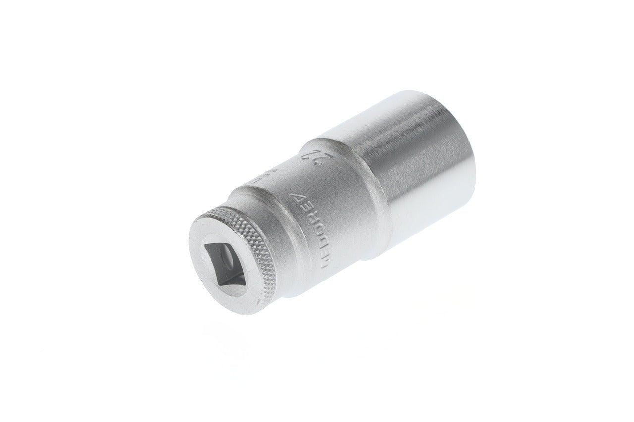 D 30 L - Vasos Unit Drive de 3/8" para tornillos de perfil hexagonal, modelo largo - Ferrotecnia