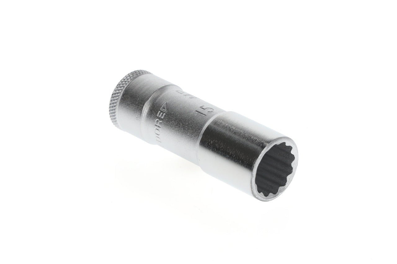 D 30 L - Vasos Unit Drive de 3/8" para tornillos de perfil hexagonal, modelo largo - Ferrotecnia