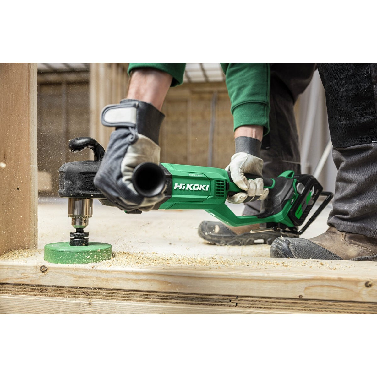 Hikoki D36DYAW4Z - Taladro angular de batería D36DYAW4Z