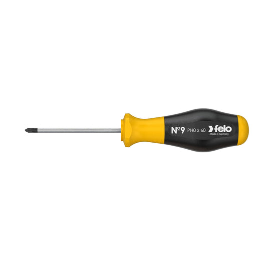 Felo 90200110 - Destornillador Felo Serie Nº 9 PH0x60 mm.