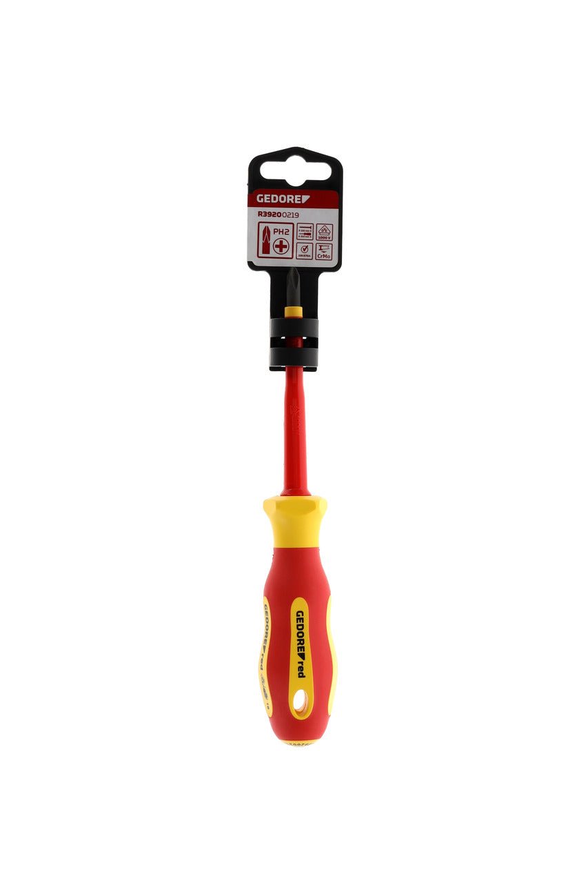 Destornillador VDE PH2 L.100 mm - Ferrotecnia