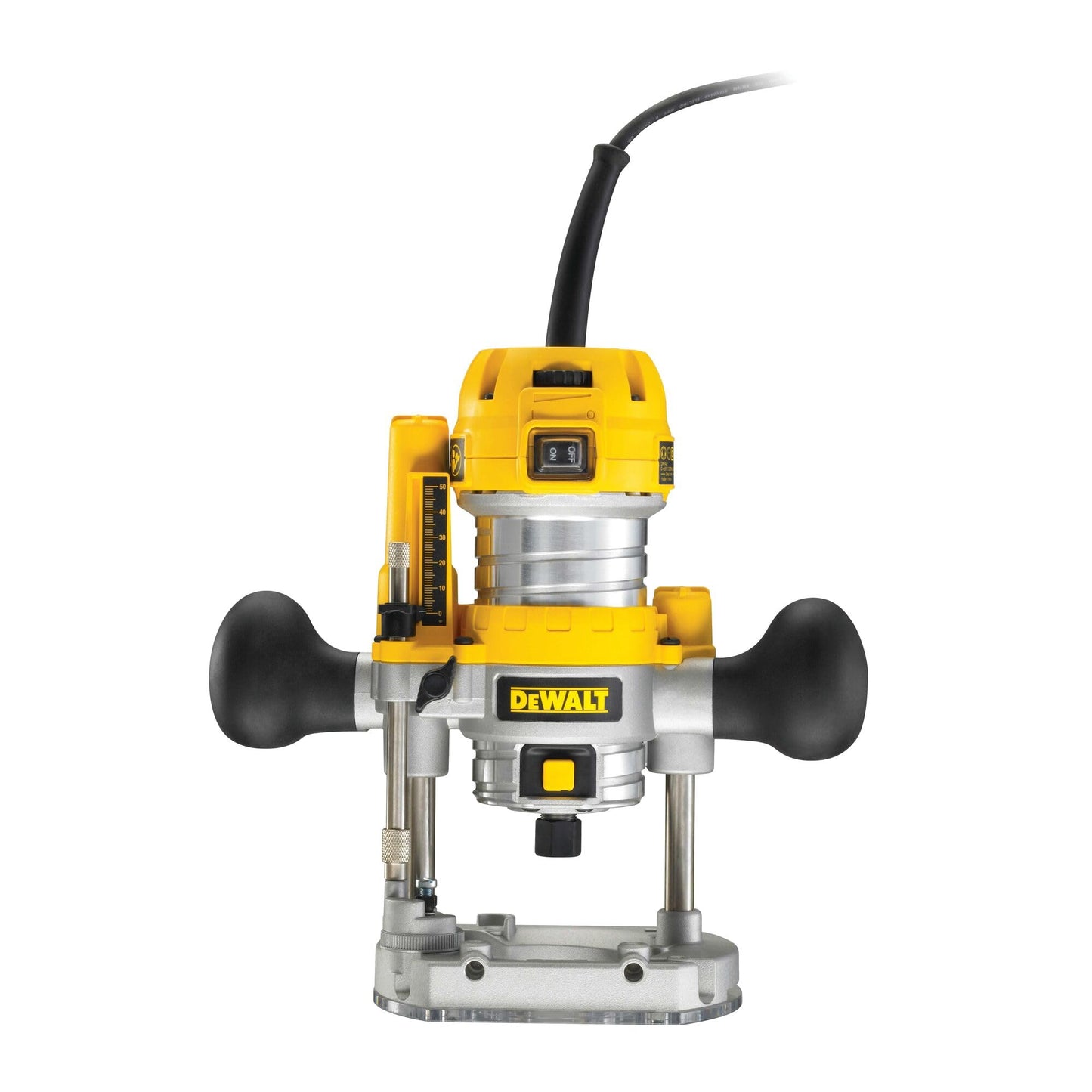 DeWalt D26203-QS - Fresadora de superficie 900 W, 16.000-27.000 rpm, pinzas 6-8 mm