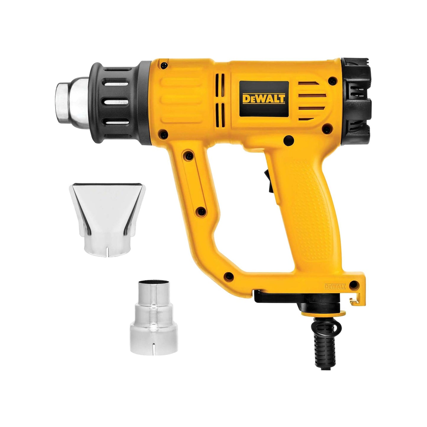 DeWalt D26411-QS - Pistola de aire caliente 1.800 W, 2 velocidades, con 2 boquillas