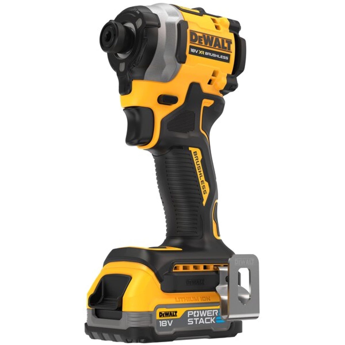 DeWalt DCF850E2T-QW - Atornillador de impacto XR 18V 205 Nm, 2 baterías POWERSTACK y TSTAK
