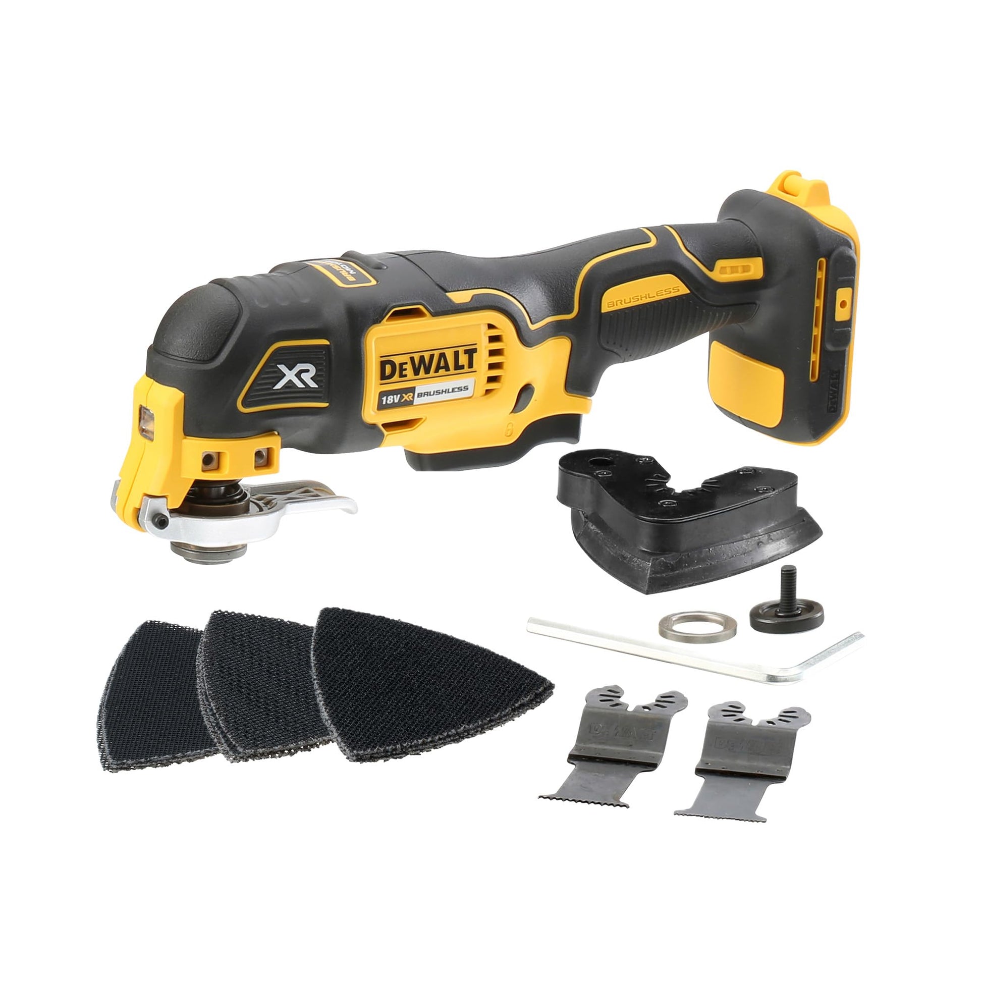 DeWalt DCS355N-XJ - Multiherramienta oscilante 18 V XR sin escobillas, sin batería ni cargador