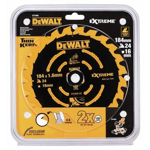 DeWalt dewdt1669qz cuchillas para inalámbrico sierras