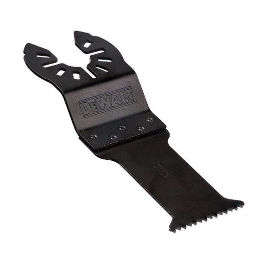 DeWalt DT20704-QZ DT20704-QZ-Hoja de Sierra para un Corte rápido en Madera Blanda 30mm x 43mm para Multi-Herramienta oscillante, 0 W, 0 V, Arándano, Set de 5 Piezas