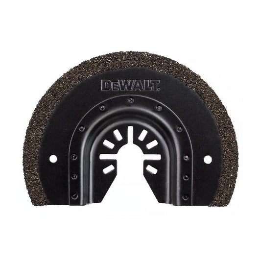 DeWalt DT20717-QZ DT20717-QZ-Hoja de Sierra segmentada de carburo para Azulejos 3mm (eliminación de Juntas) para Multi-Herramienta oscillante, 0 W, 0 V, Arándano