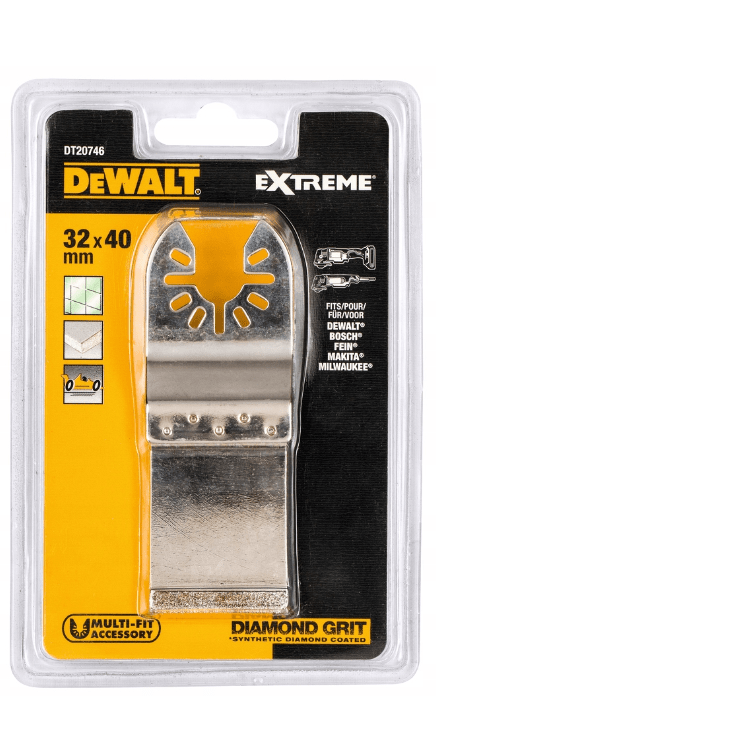 DeWALT DT20746 - Hoja de sierra de inmersión (diamante, para uso en baldosas de cerámica, también compatible con herramientas de otros fabricantes)
