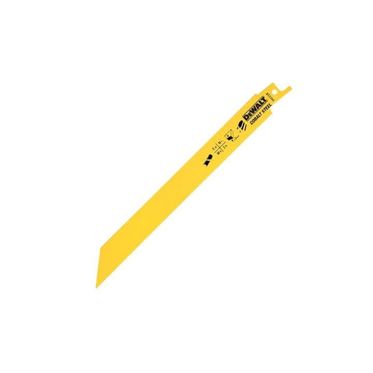DeWalt DT2354-QZ - Hoja de sierra sable bi-metal, longitud de 203 mm, paso de diente de 1,4 mm, para corte en metal, chapa, tuberías y perfiles