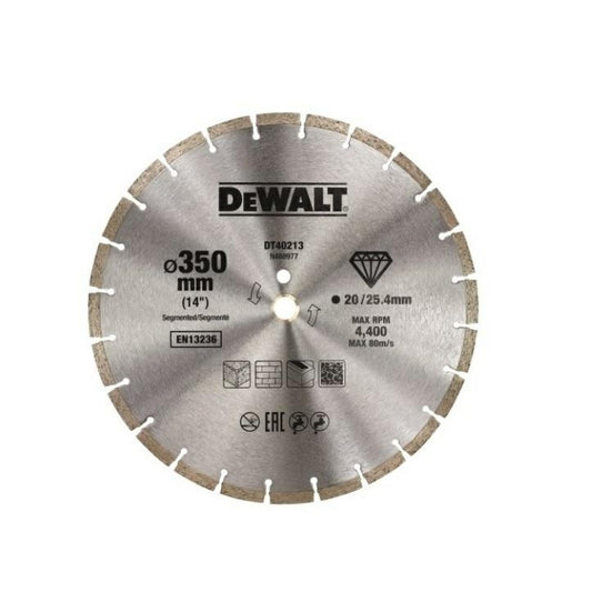 DeWalt dt40213 Diamante Eco1 universal 350 mm, 6 unidades)