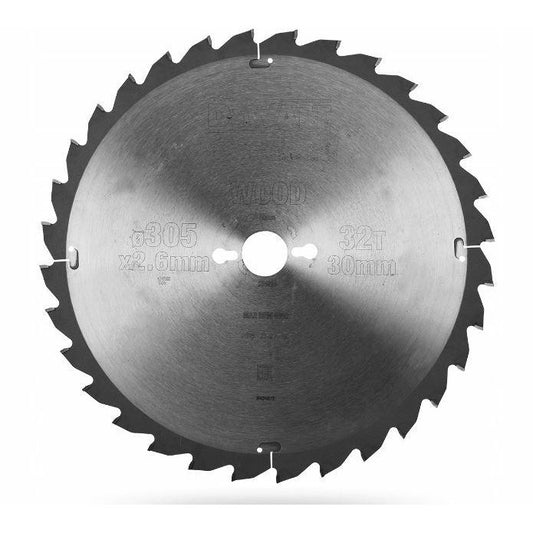 DeWalt DT4210-QZ - Hoja para sierra circular estacionaria 305x30mm 32D ATB -5º