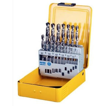 DeWalt DT5923-QZ - Juego de 19 Brocas para Metal Hss-G Din 338 en Cassette Metálica Ø 1-10mm