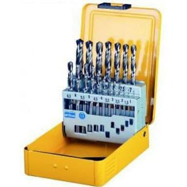 DeWalt DT5930-QZ - Juego de 29 brocas para metal HSS-R DIN 338 en cassette de metal, diámetro de 1 a 13 mm