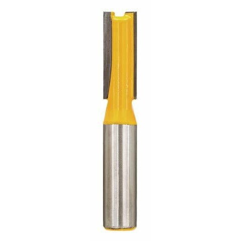 Dewalt DT90003-QZ DT90003-QZ-Fresa recto 2 cortantes, diámetro de corte: 8mm, longitud de trabajo: 20mm, 0 W, 0 V, 1 Pieza