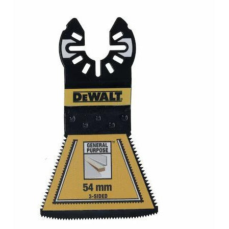 DEWALT Hoja oscilante bimetálica de 54 mm con 3 Lados (5 Piezas), DT20775-QZ