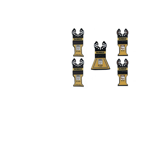 DEWALT Juego de 5 cuchillas oscilantes mixtas DT20777-QZ