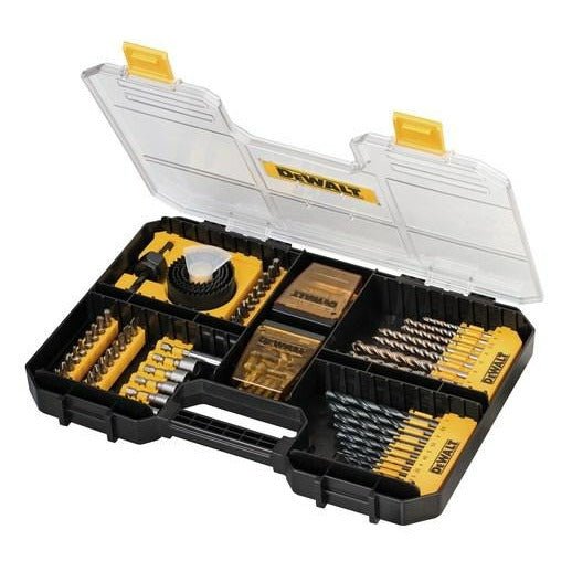 DEWALT Juego de Puntas y Brocas de Alto Rendimiento (100 piezas), compatible con cajón Tstak IV, DT71569-QZ - Ferrotecnia