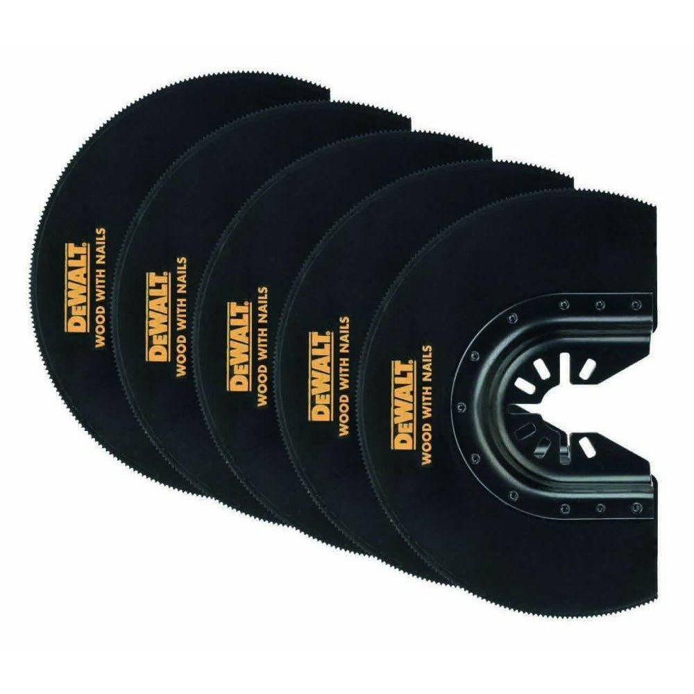 DeWalt Multiherramienta DT20729-QZ - Hoja de sierra (100 mm, 5 unidades) - Ferrotecnia