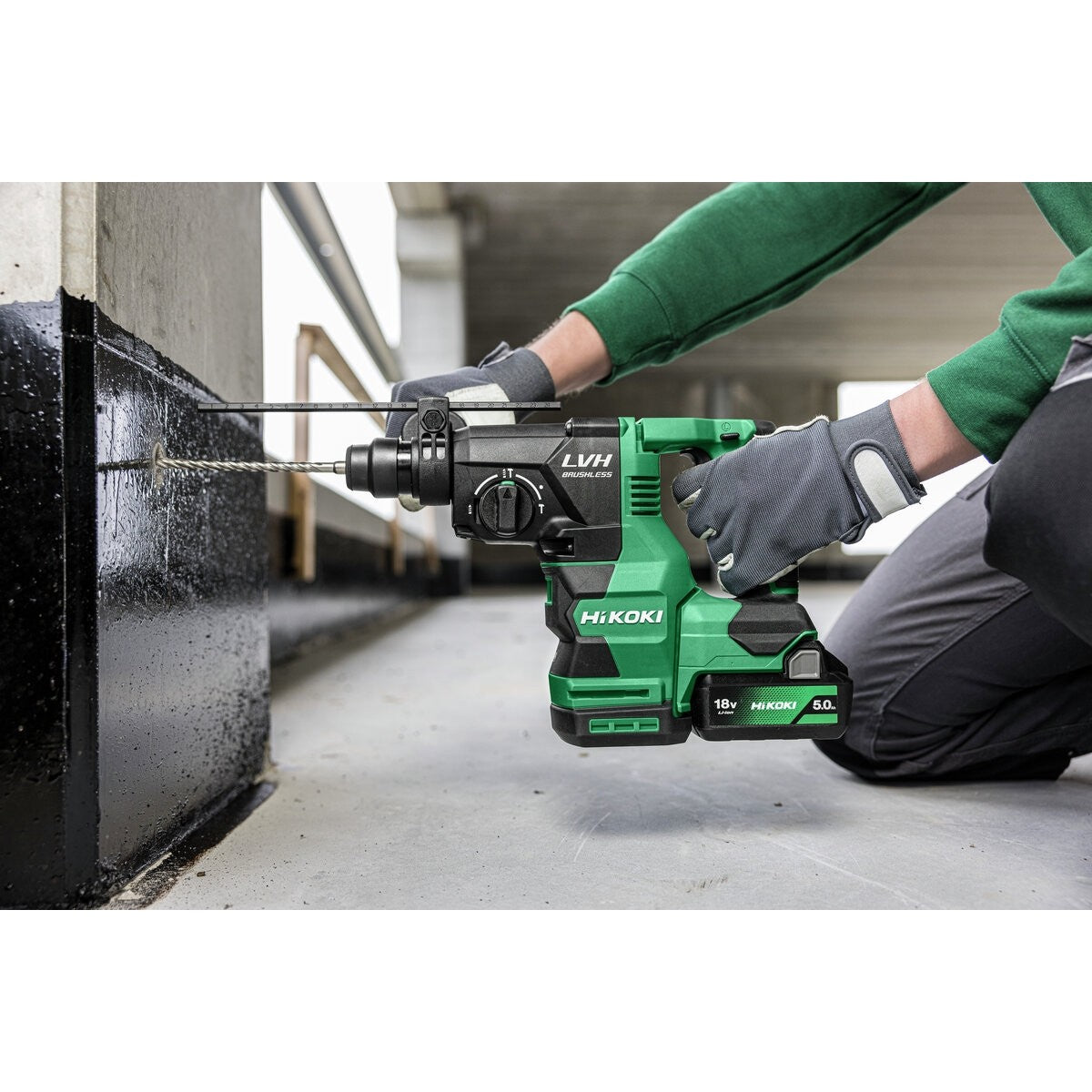 Hikoki DH1826DAW2Z - Martillo perforador de batería SDS-plus DH1826DAW2Z