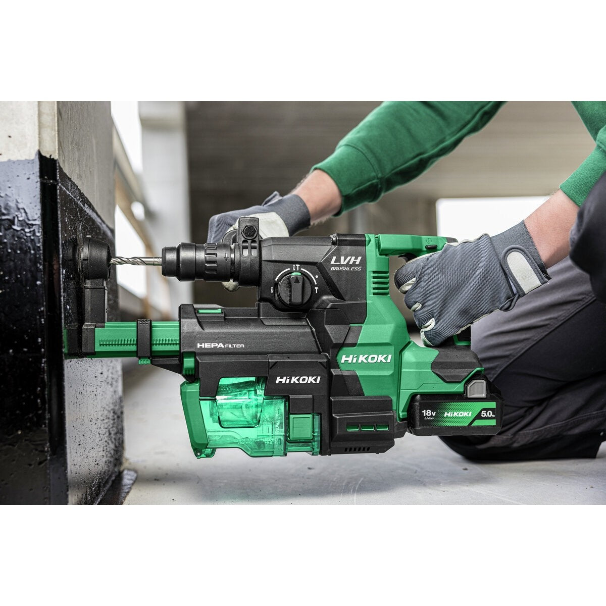 Hikoki DH1826DCW2Z - Martillo perforador de batería SDS-plus DH1826DCW2Z
