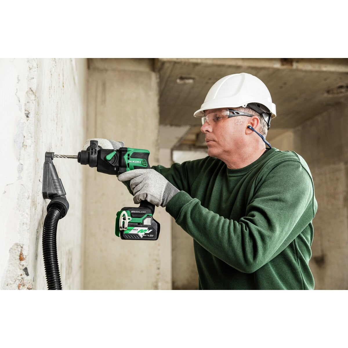 Hikoki DH18DPBWPZ - Martillo perforador de batería SDS-plus DH18DPBWPZ