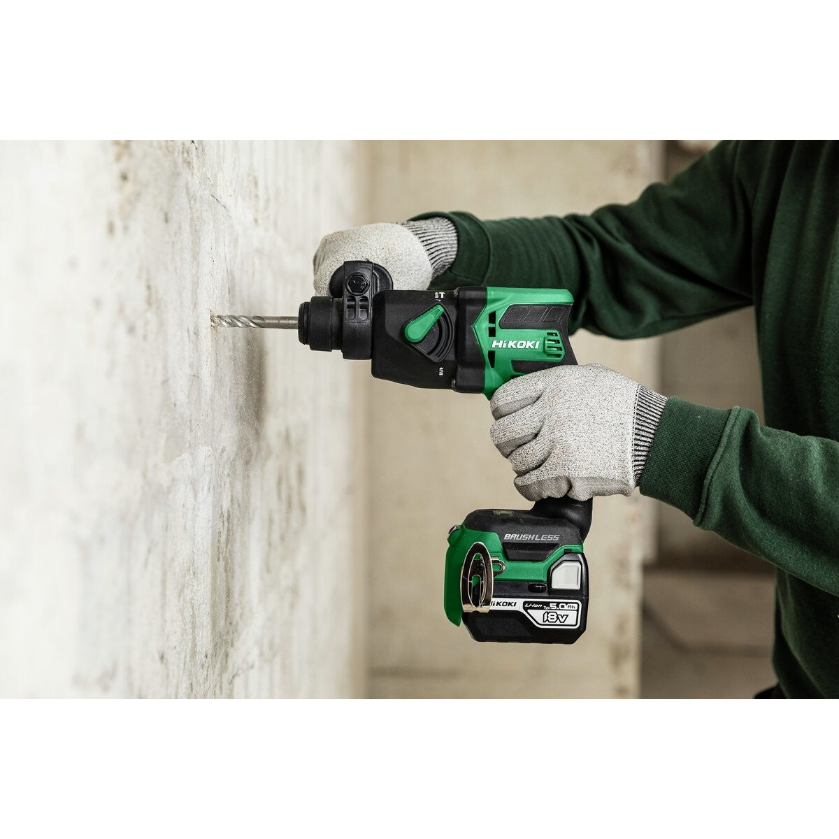 Hikoki DH18DPBW2Z - Martillo perforador de batería SDS-plus DH18DPBW2Z