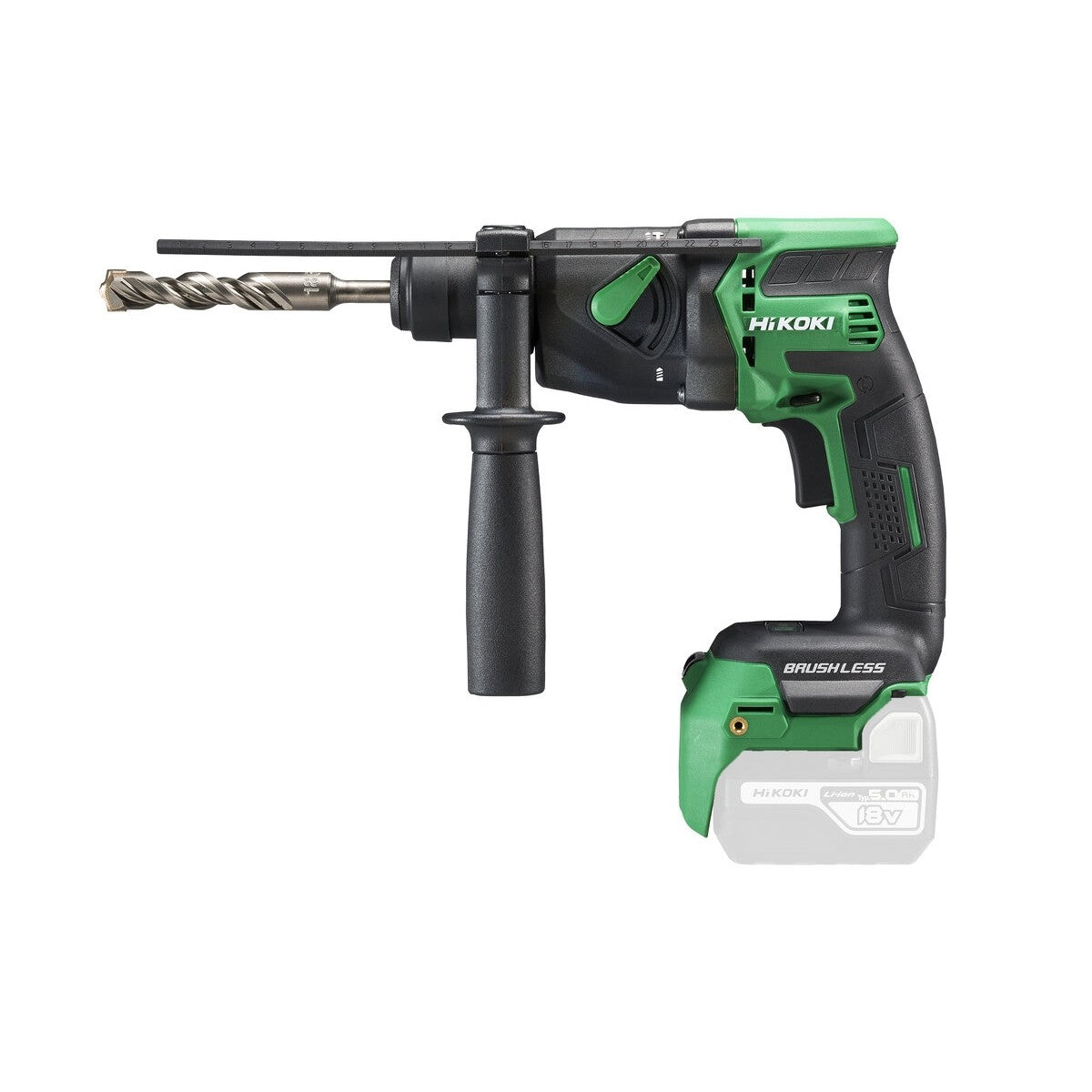 Hikoki DH18DPBW2Z - Martillo perforador de batería SDS-plus DH18DPBW2Z