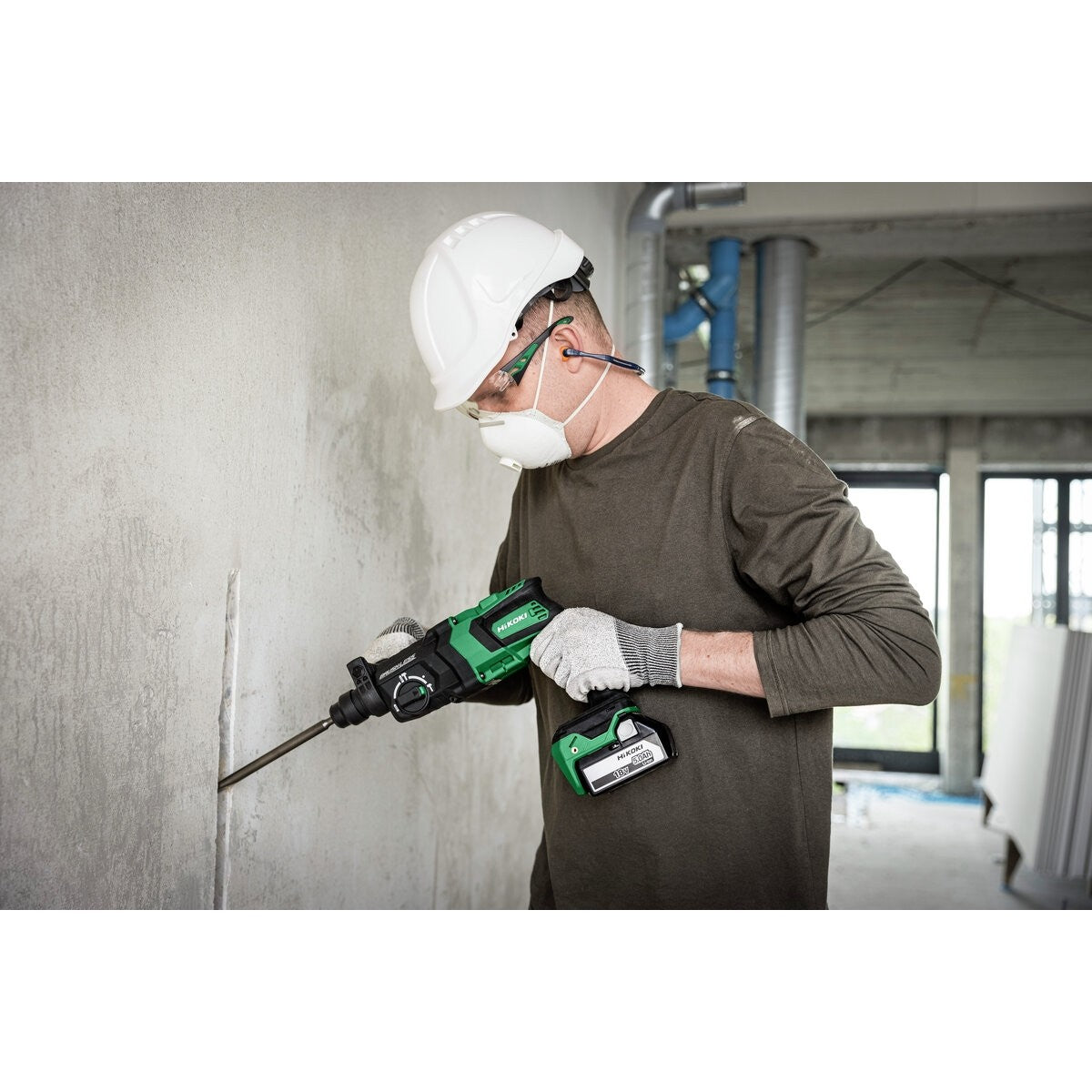Hikoki DH18DPCWPZ - Martillo perforador de batería SDS-plus DH18DPCWPZ