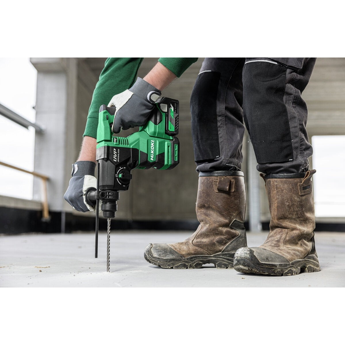Hikoki DH3628DAW2Z - Martillo perforador de batería SDS-plus DH3628DAW2Z
